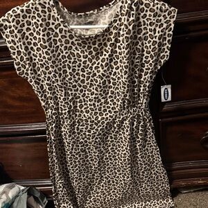 Old Navy Kids Leopard Print Dress
